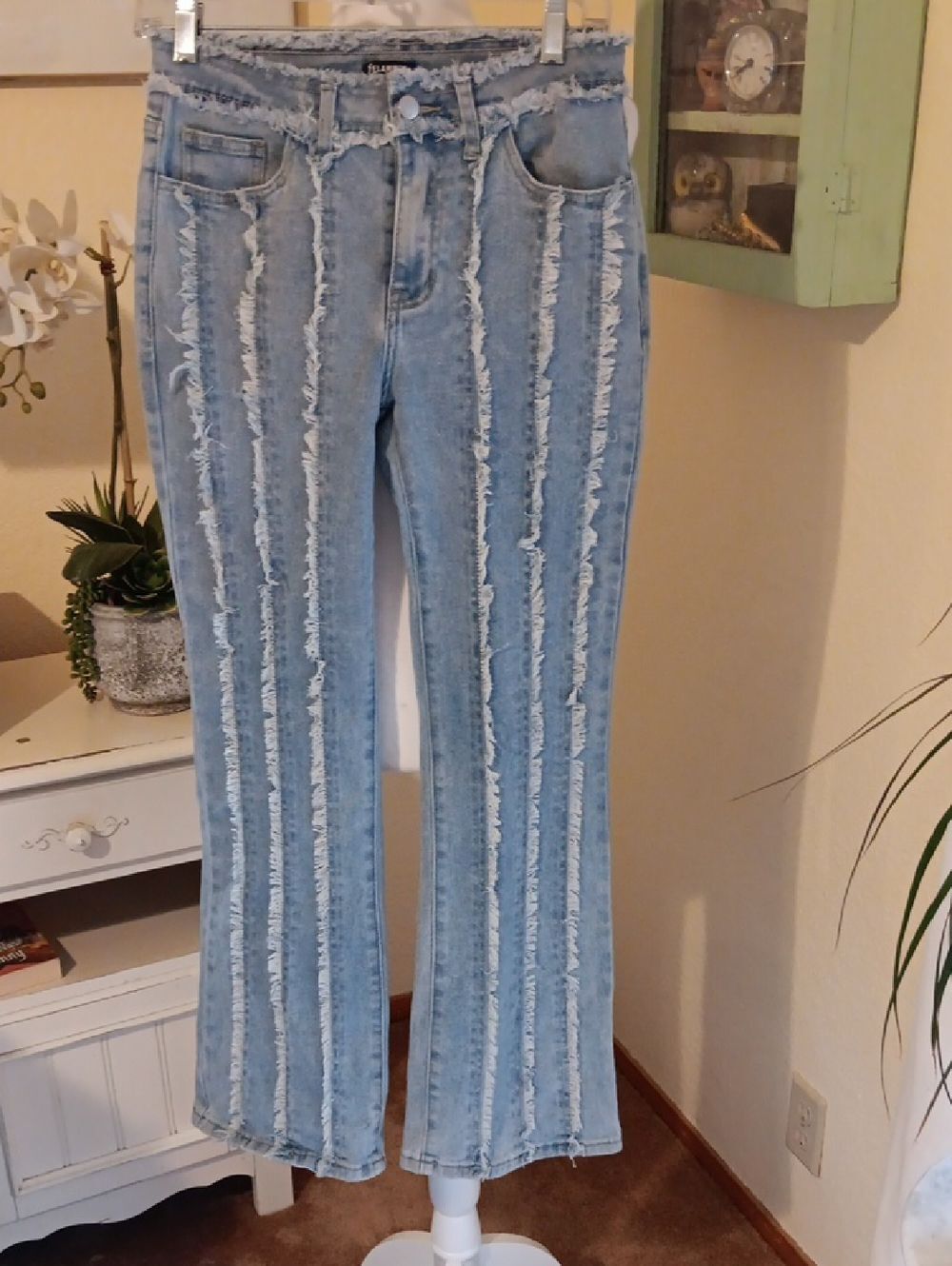 Flamingo Fringy Jeans